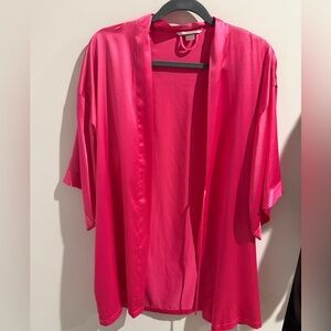 Victoria's Secret Fuchsia Kimono Robe